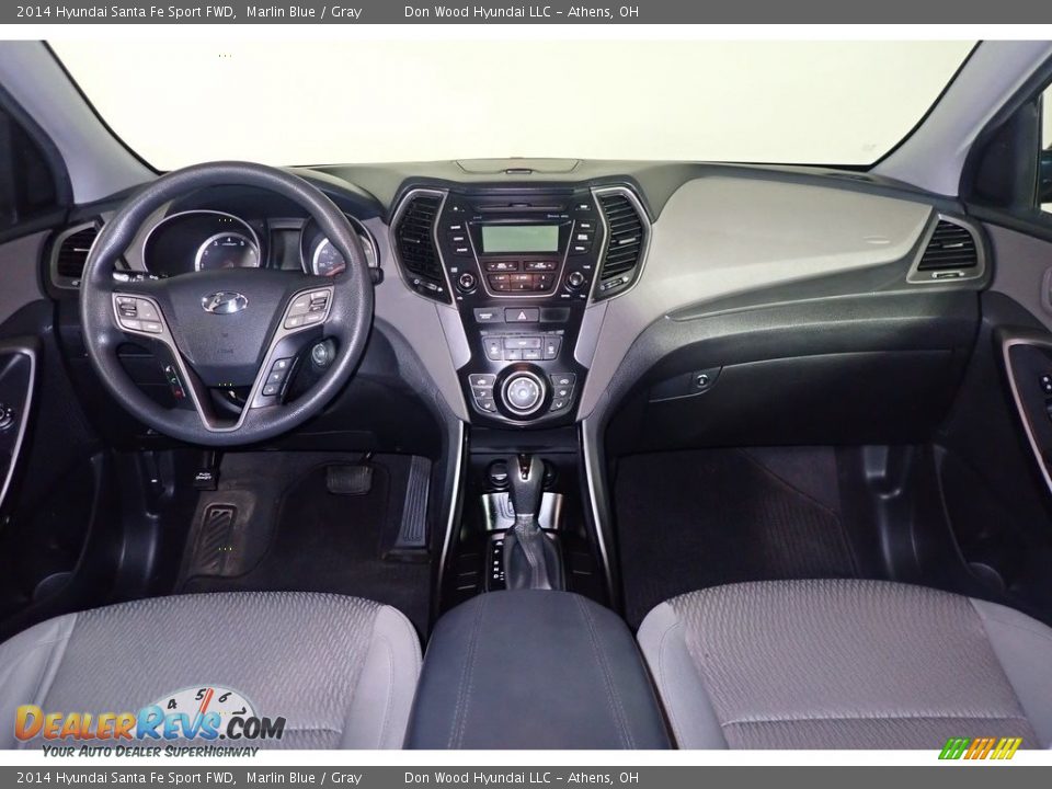 2014 Hyundai Santa Fe Sport FWD Marlin Blue / Gray Photo #21