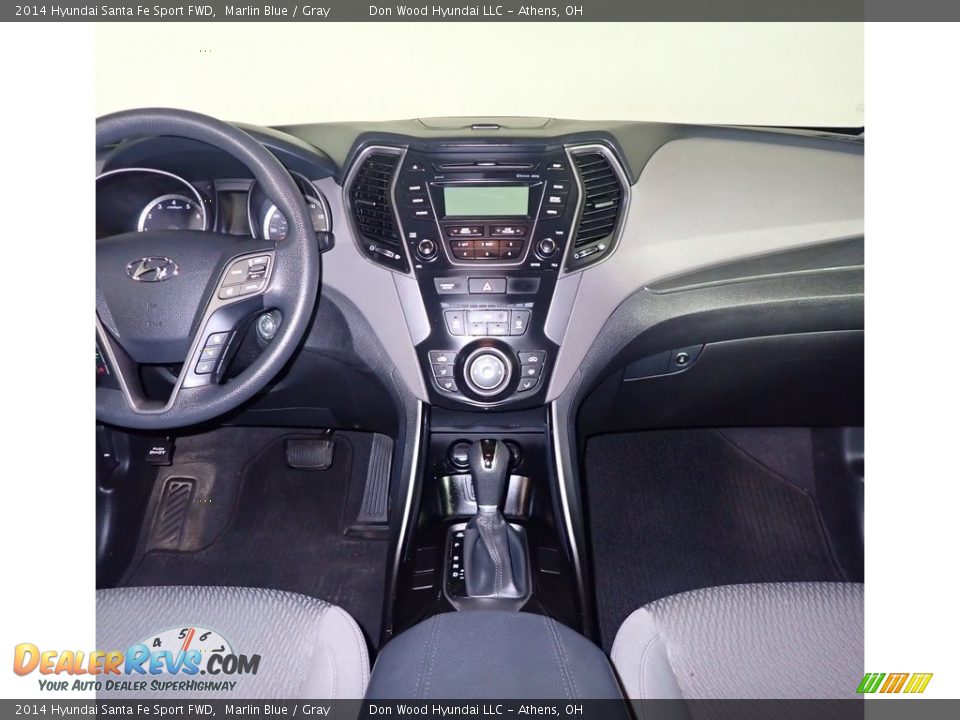 2014 Hyundai Santa Fe Sport FWD Marlin Blue / Gray Photo #22