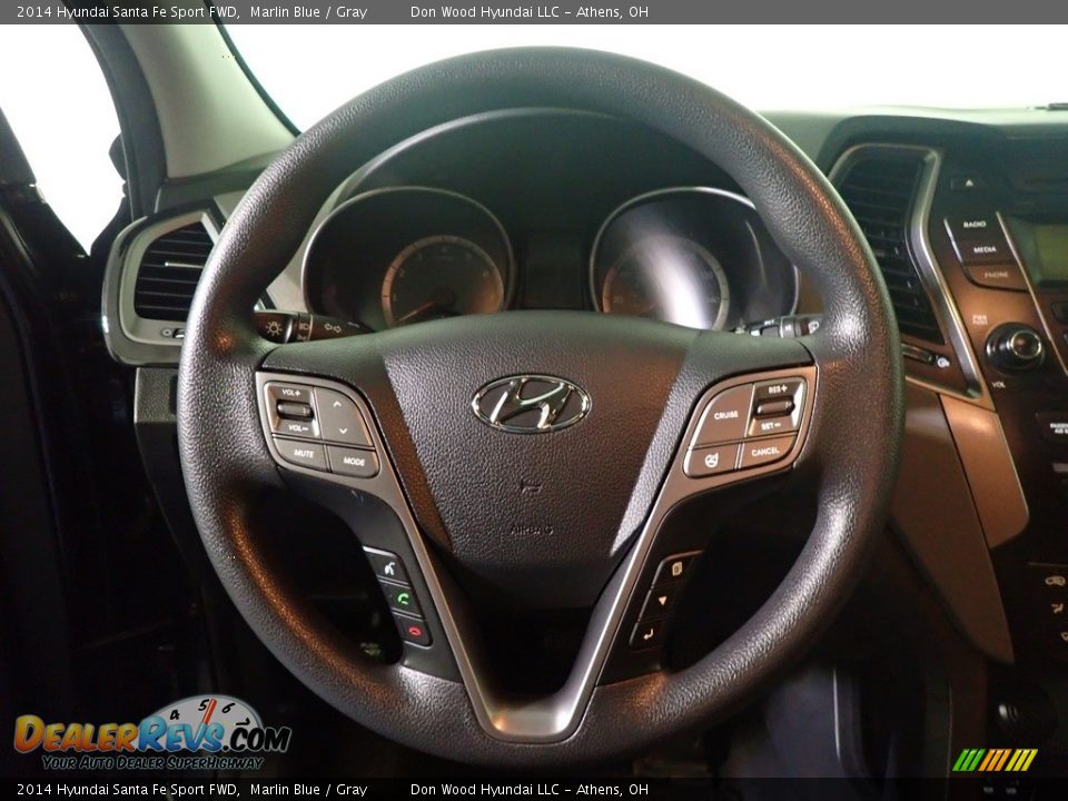 2014 Hyundai Santa Fe Sport FWD Marlin Blue / Gray Photo #24