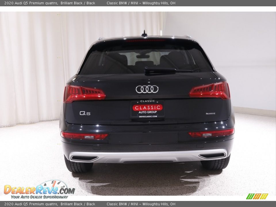 2020 Audi Q5 Premium quattro Brilliant Black / Black Photo #19