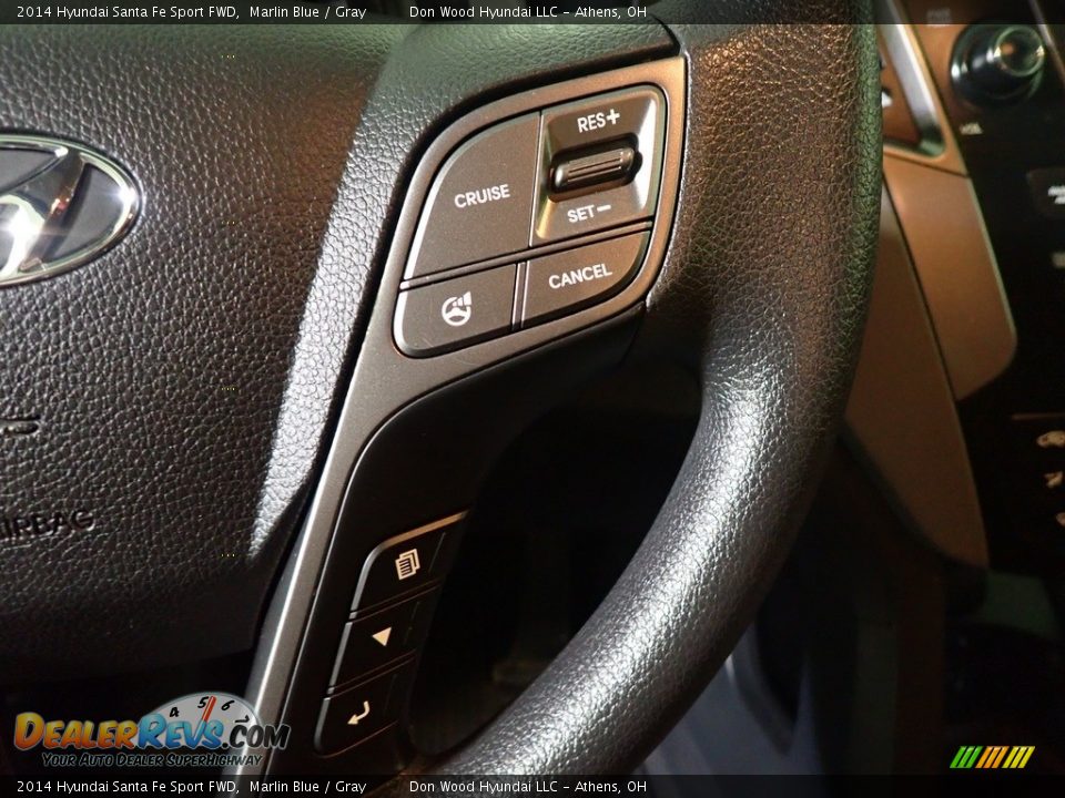 2014 Hyundai Santa Fe Sport FWD Marlin Blue / Gray Photo #27