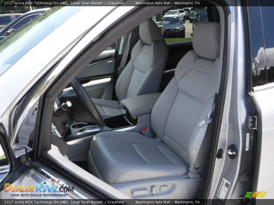 Front Seat of 2017 Acura MDX Technology SH-AWD Photo #23