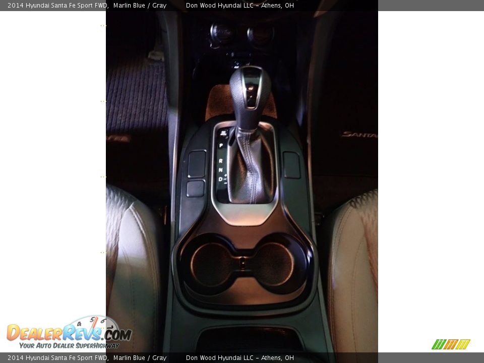 2014 Hyundai Santa Fe Sport FWD Marlin Blue / Gray Photo #29