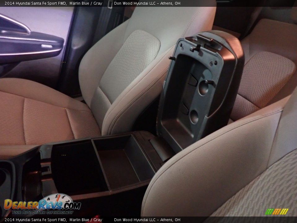 2014 Hyundai Santa Fe Sport FWD Marlin Blue / Gray Photo #30