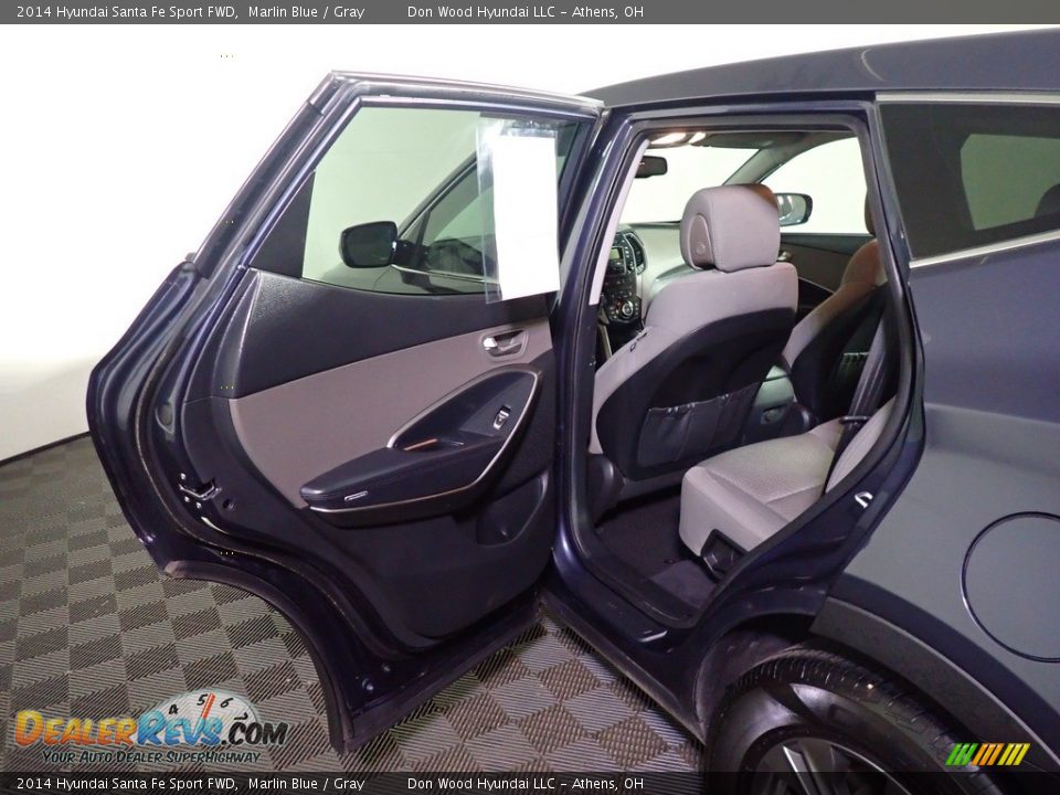 2014 Hyundai Santa Fe Sport FWD Marlin Blue / Gray Photo #31