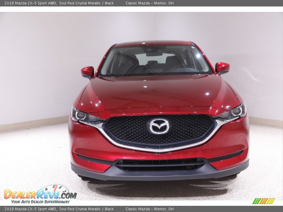 2018 Mazda CX-5 Sport AWD Soul Red Crystal Metallic / Black Photo #2