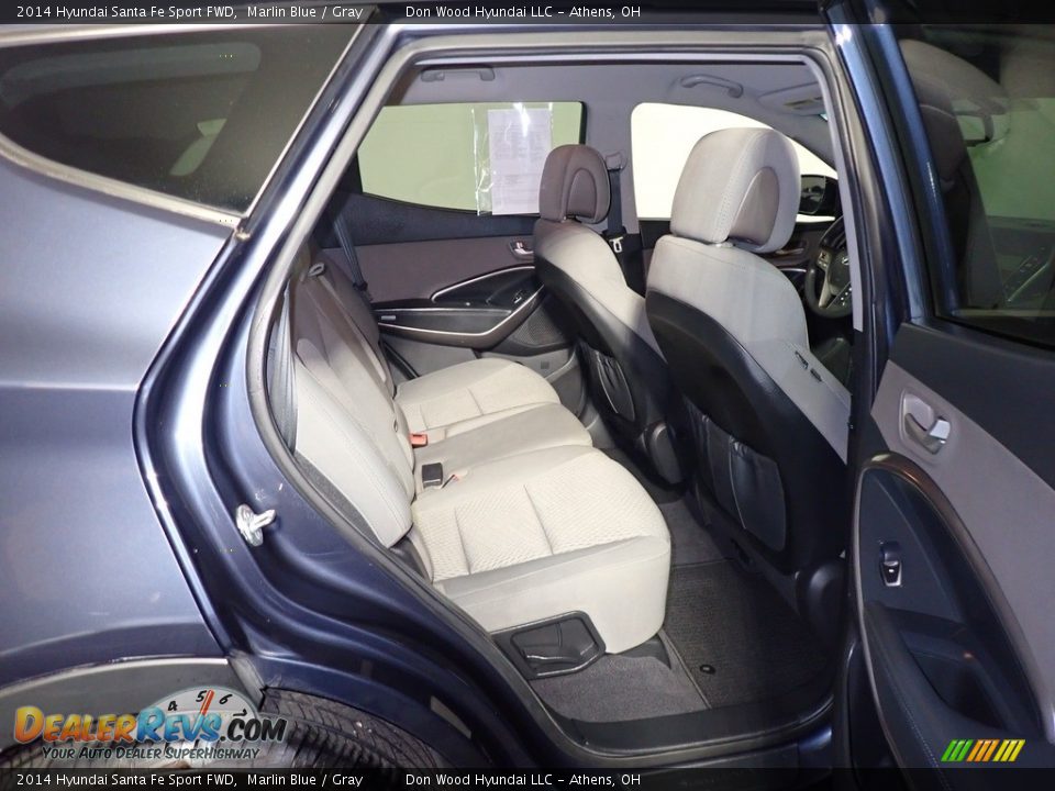 2014 Hyundai Santa Fe Sport FWD Marlin Blue / Gray Photo #34