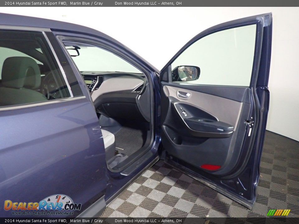 2014 Hyundai Santa Fe Sport FWD Marlin Blue / Gray Photo #35