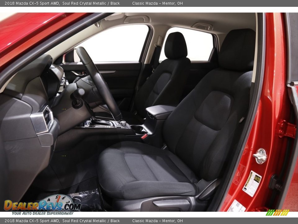 2018 Mazda CX-5 Sport AWD Soul Red Crystal Metallic / Black Photo #5