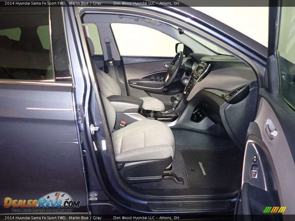 2014 Hyundai Santa Fe Sport FWD Marlin Blue / Gray Photo #36