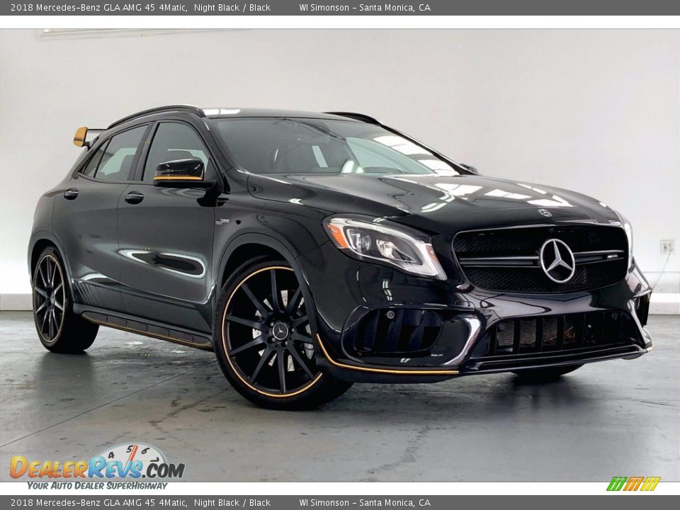 Front 3/4 View of 2018 Mercedes-Benz GLA AMG 45 4Matic Photo #34