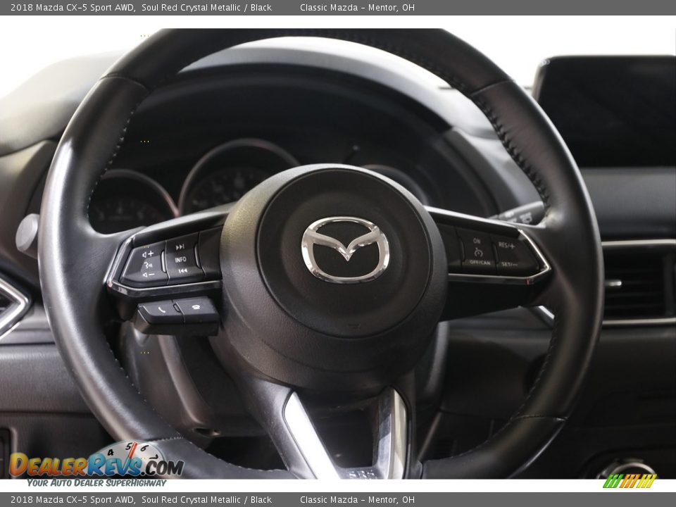 2018 Mazda CX-5 Sport AWD Soul Red Crystal Metallic / Black Photo #7