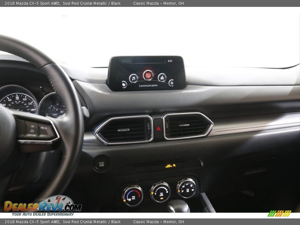 2018 Mazda CX-5 Sport AWD Soul Red Crystal Metallic / Black Photo #9