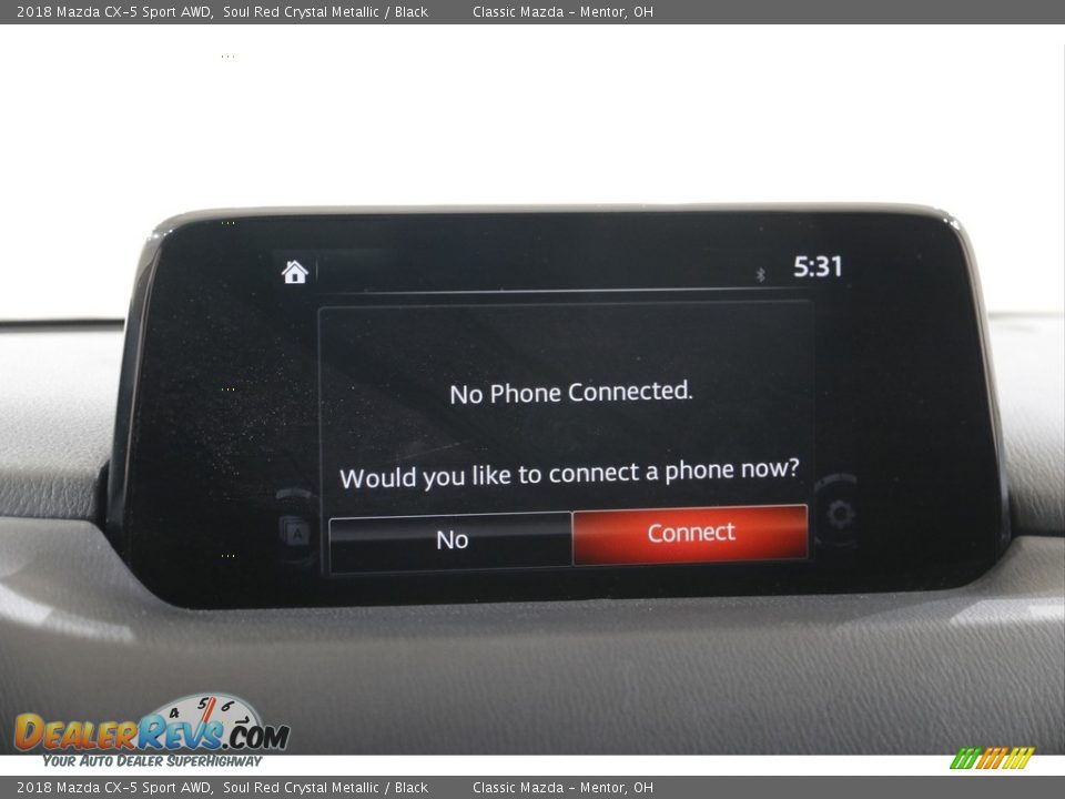2018 Mazda CX-5 Sport AWD Soul Red Crystal Metallic / Black Photo #10