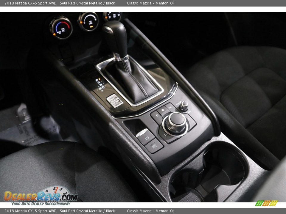 2018 Mazda CX-5 Sport AWD Soul Red Crystal Metallic / Black Photo #12