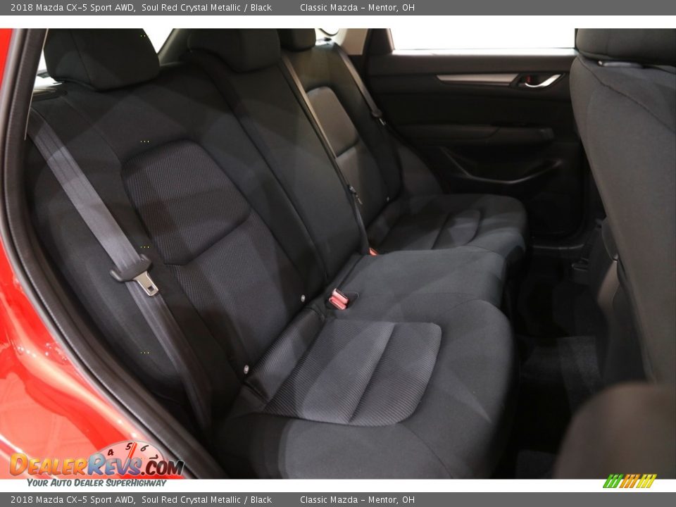 2018 Mazda CX-5 Sport AWD Soul Red Crystal Metallic / Black Photo #14