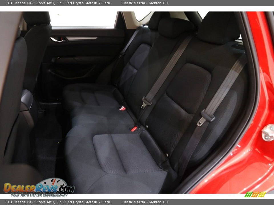 2018 Mazda CX-5 Sport AWD Soul Red Crystal Metallic / Black Photo #15