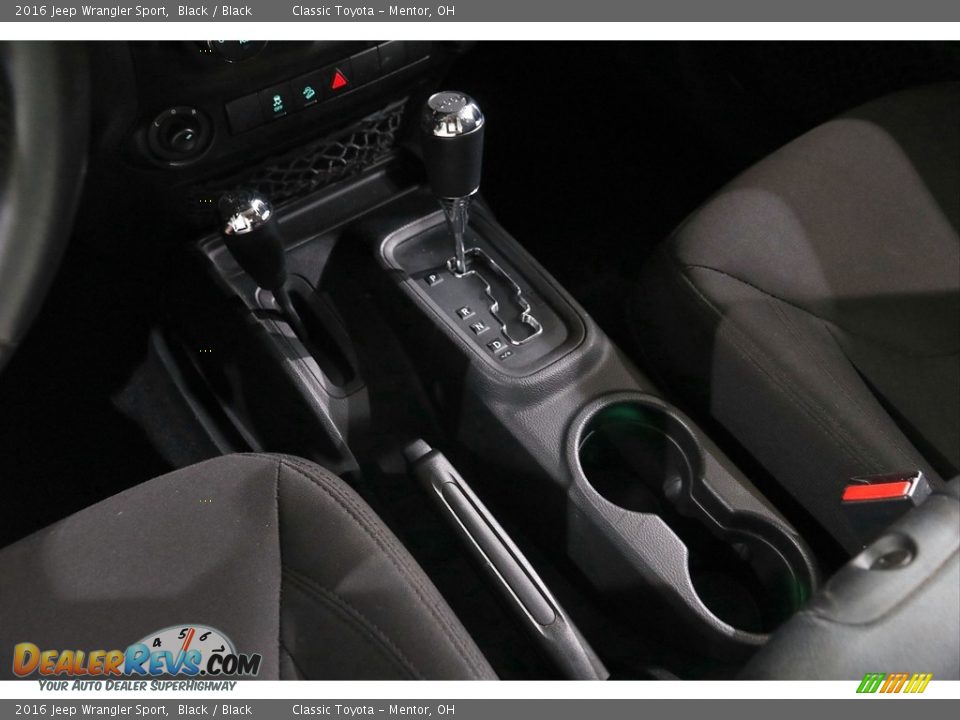2016 Jeep Wrangler Sport Black / Black Photo #10