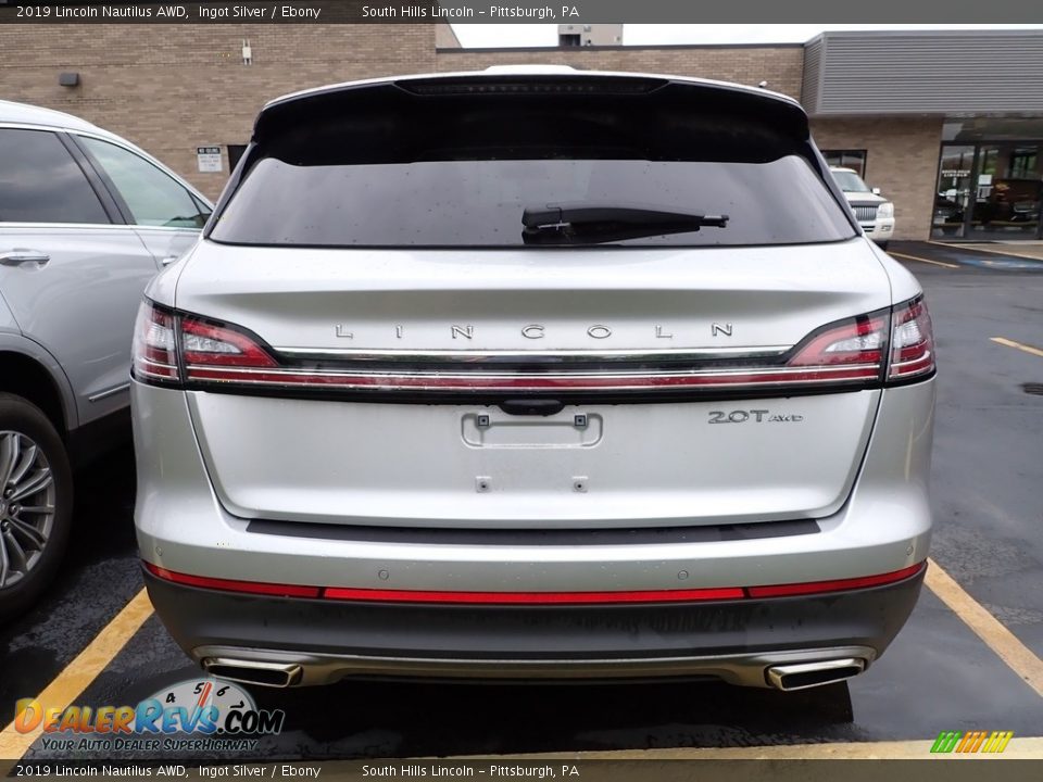 2019 Lincoln Nautilus AWD Ingot Silver / Ebony Photo #3