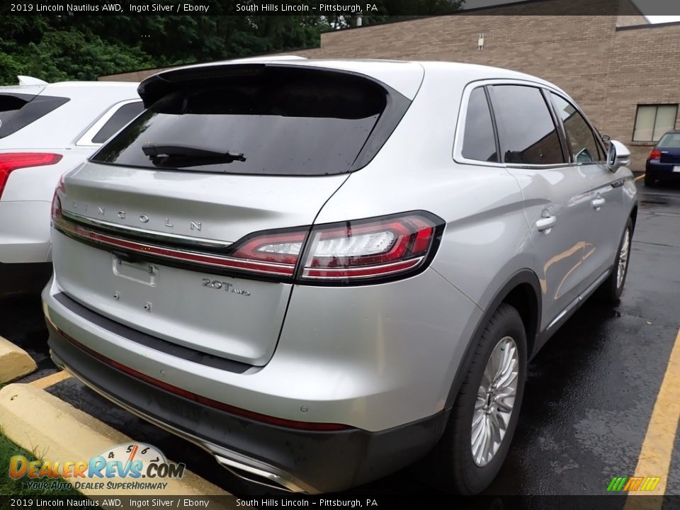 2019 Lincoln Nautilus AWD Ingot Silver / Ebony Photo #4