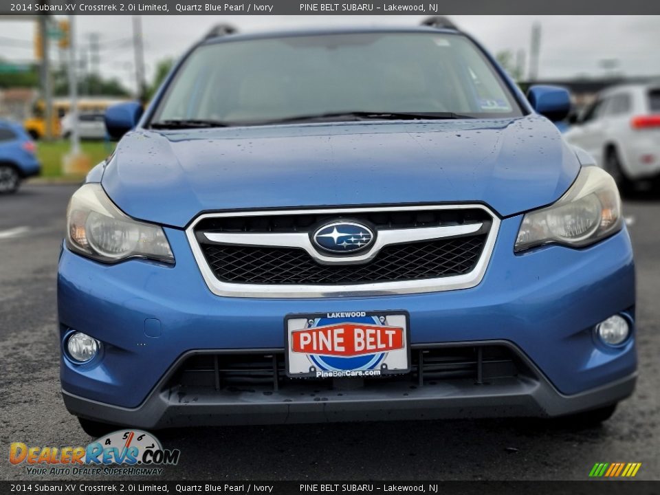 2014 Subaru XV Crosstrek 2.0i Limited Quartz Blue Pearl / Ivory Photo #14