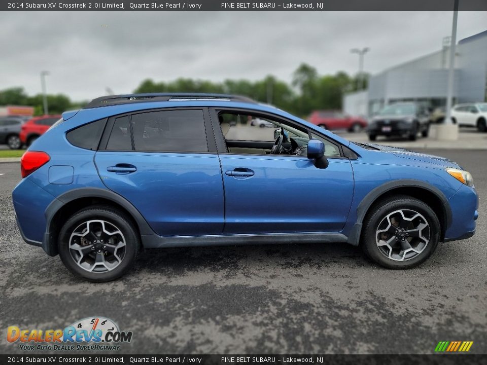 2014 Subaru XV Crosstrek 2.0i Limited Quartz Blue Pearl / Ivory Photo #19