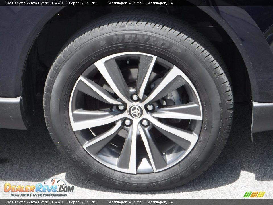 2021 Toyota Venza Hybrid LE AWD Wheel Photo #9