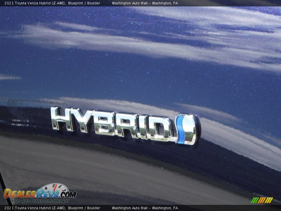2021 Toyota Venza Hybrid LE AWD Blueprint / Boulder Photo #10