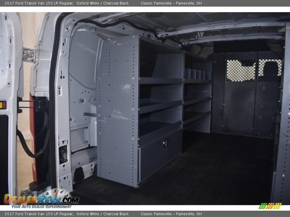 2017 Ford Transit Van 150 LR Regular Oxford White / Charcoal Black Photo #7