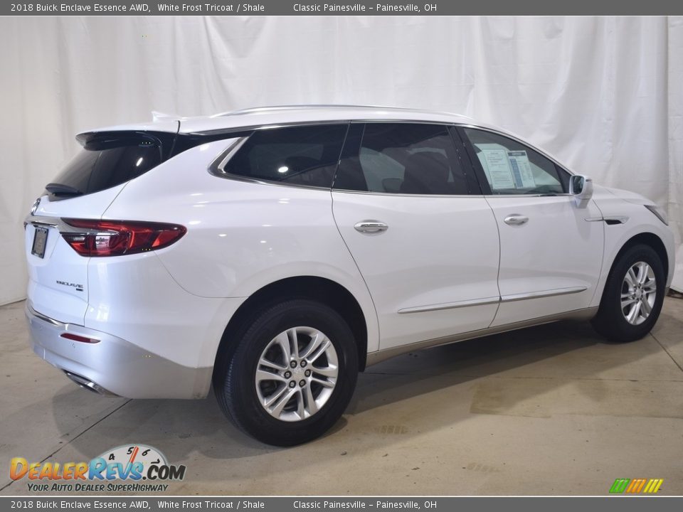 2018 Buick Enclave Essence AWD White Frost Tricoat / Shale Photo #2