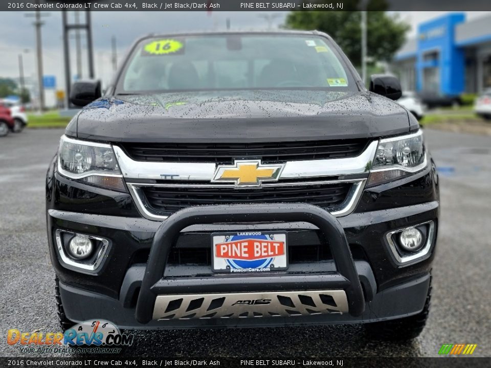 2016 Chevrolet Colorado LT Crew Cab 4x4 Black / Jet Black/Dark Ash Photo #18