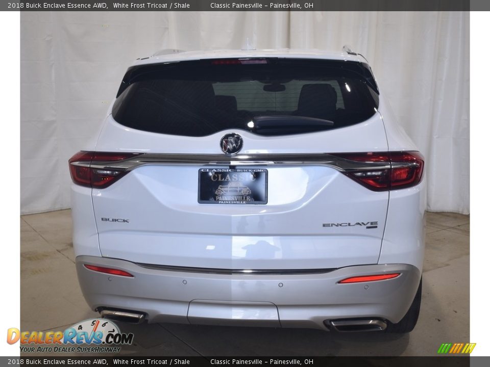 2018 Buick Enclave Essence AWD White Frost Tricoat / Shale Photo #3