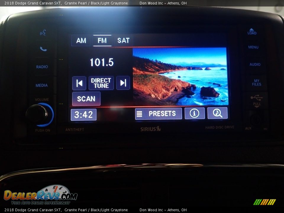 2018 Dodge Grand Caravan SXT Granite Pearl / Black/Light Graystone Photo #27