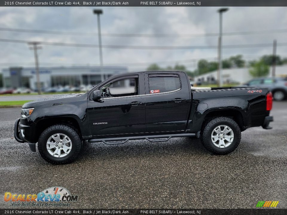 2016 Chevrolet Colorado LT Crew Cab 4x4 Black / Jet Black/Dark Ash Photo #19