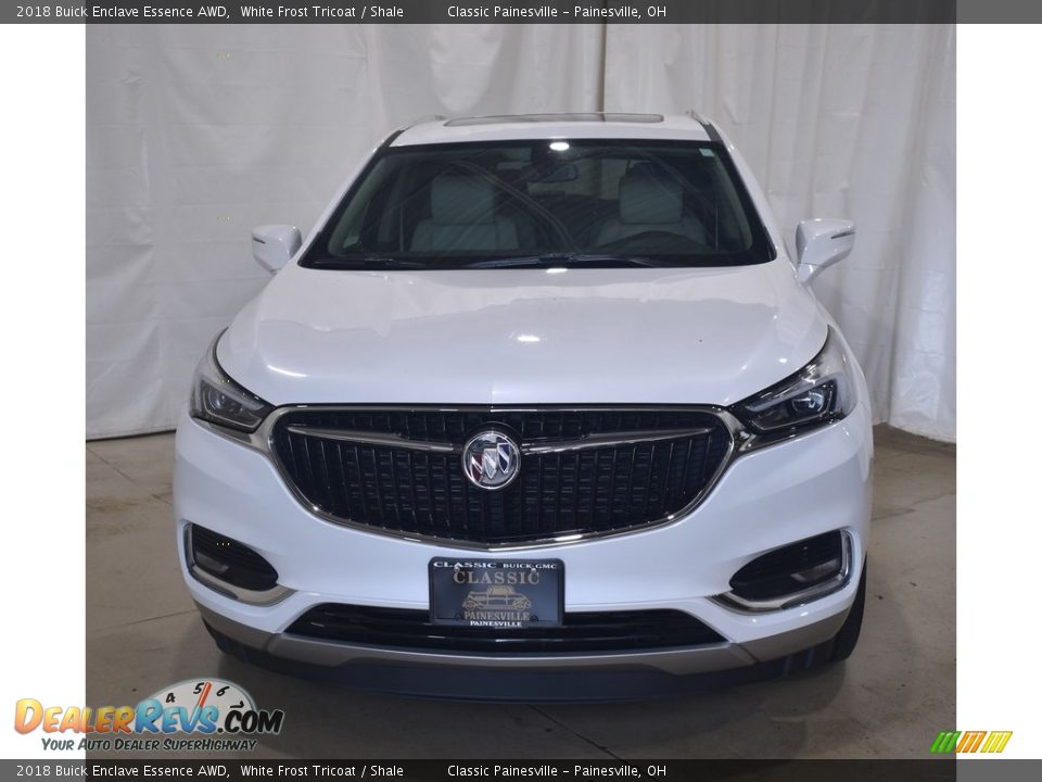 2018 Buick Enclave Essence AWD White Frost Tricoat / Shale Photo #4
