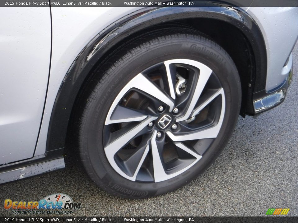 2019 Honda HR-V Sport AWD Lunar Silver Metallic / Black Photo #3