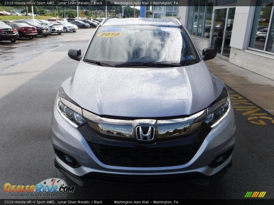 2019 Honda HR-V Sport AWD Lunar Silver Metallic / Black Photo #4