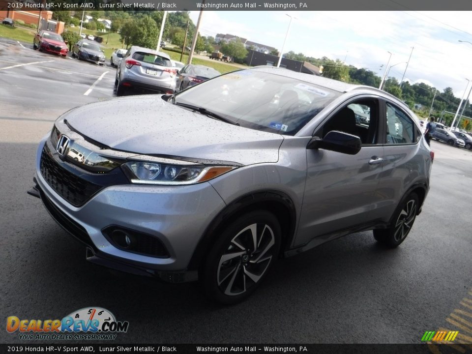 2019 Honda HR-V Sport AWD Lunar Silver Metallic / Black Photo #5