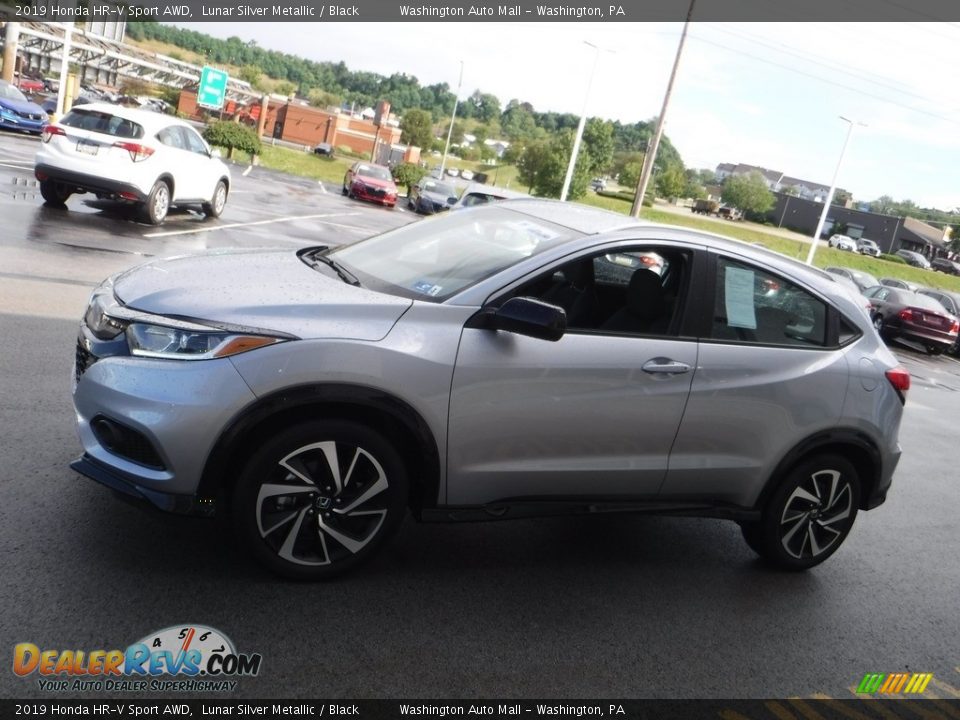 2019 Honda HR-V Sport AWD Lunar Silver Metallic / Black Photo #6