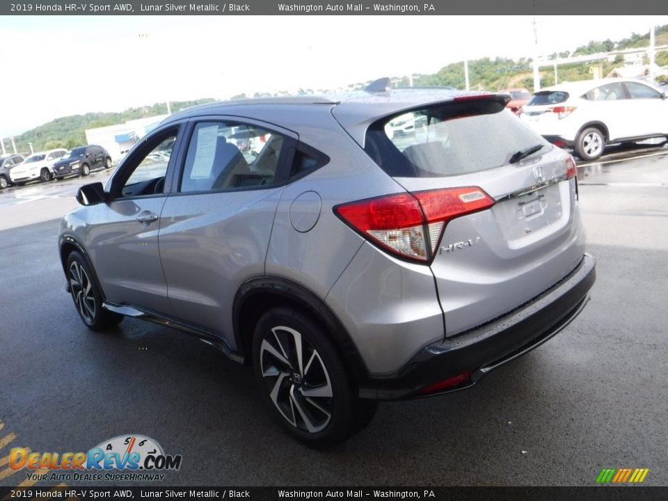 2019 Honda HR-V Sport AWD Lunar Silver Metallic / Black Photo #7