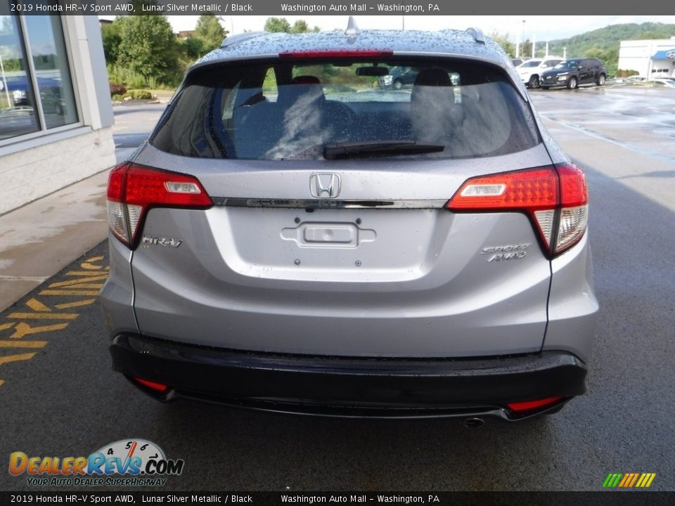 2019 Honda HR-V Sport AWD Lunar Silver Metallic / Black Photo #8