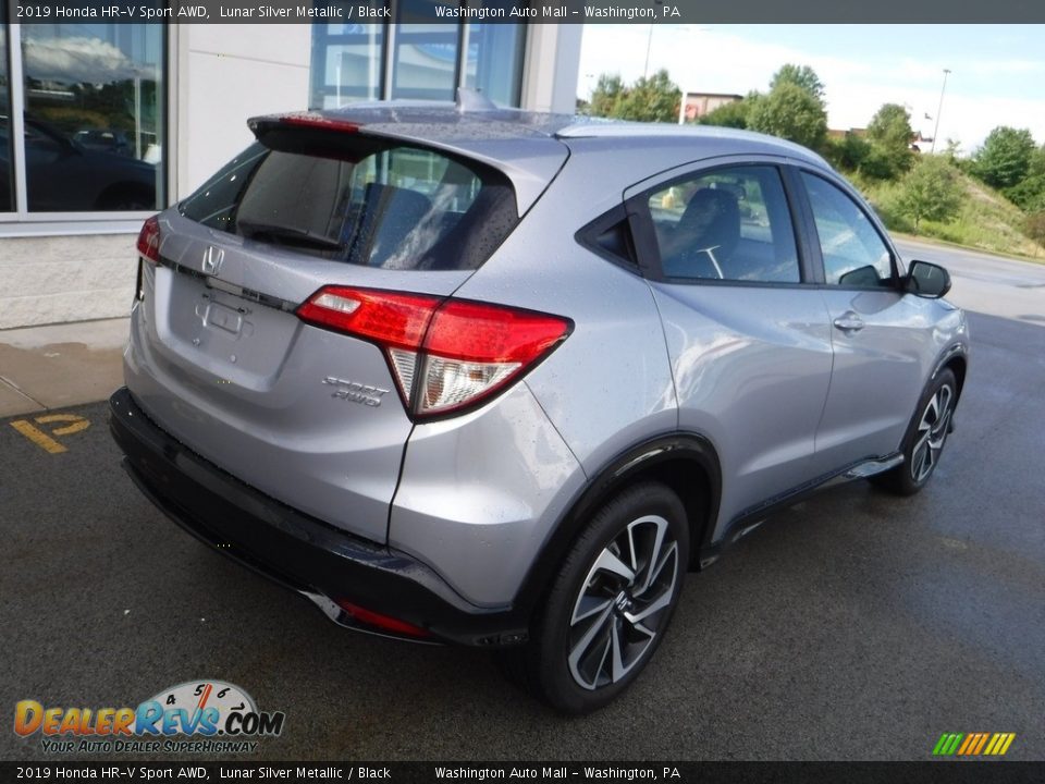 2019 Honda HR-V Sport AWD Lunar Silver Metallic / Black Photo #9