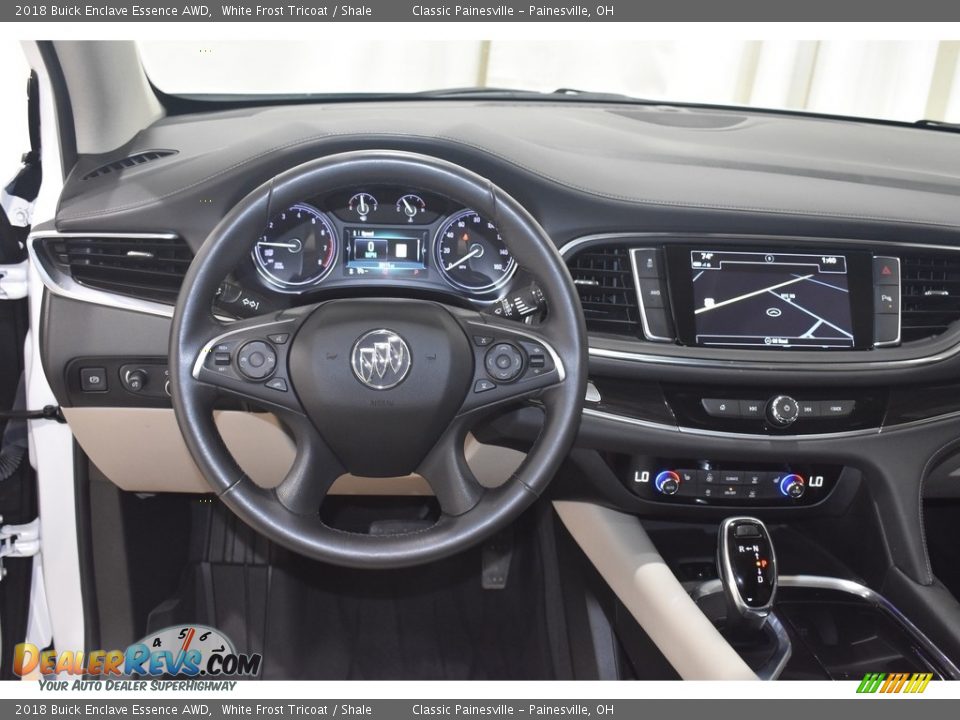 2018 Buick Enclave Essence AWD White Frost Tricoat / Shale Photo #14