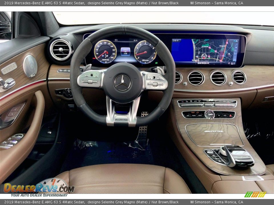 Dashboard of 2019 Mercedes-Benz E AMG 63 S 4Matic Sedan Photo #4