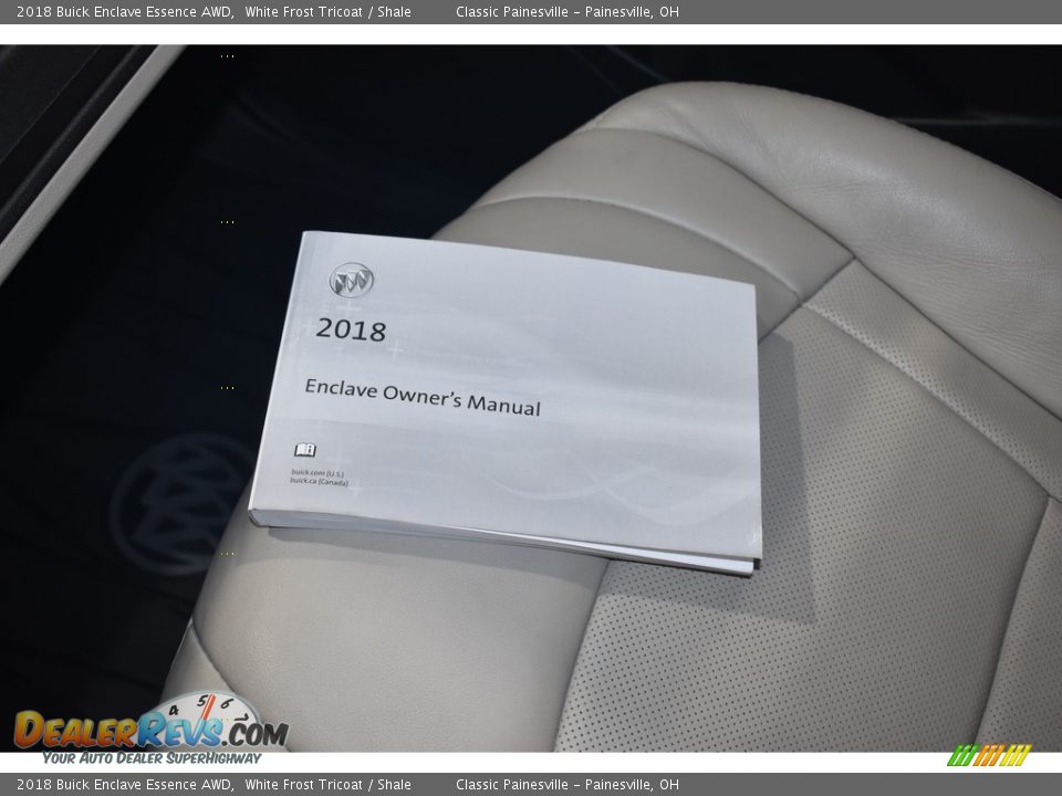 2018 Buick Enclave Essence AWD White Frost Tricoat / Shale Photo #19