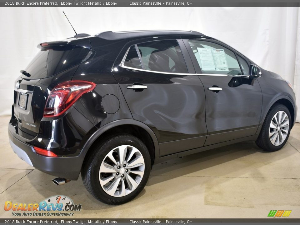 2018 Buick Encore Preferred Ebony Twilight Metallic / Ebony Photo #2