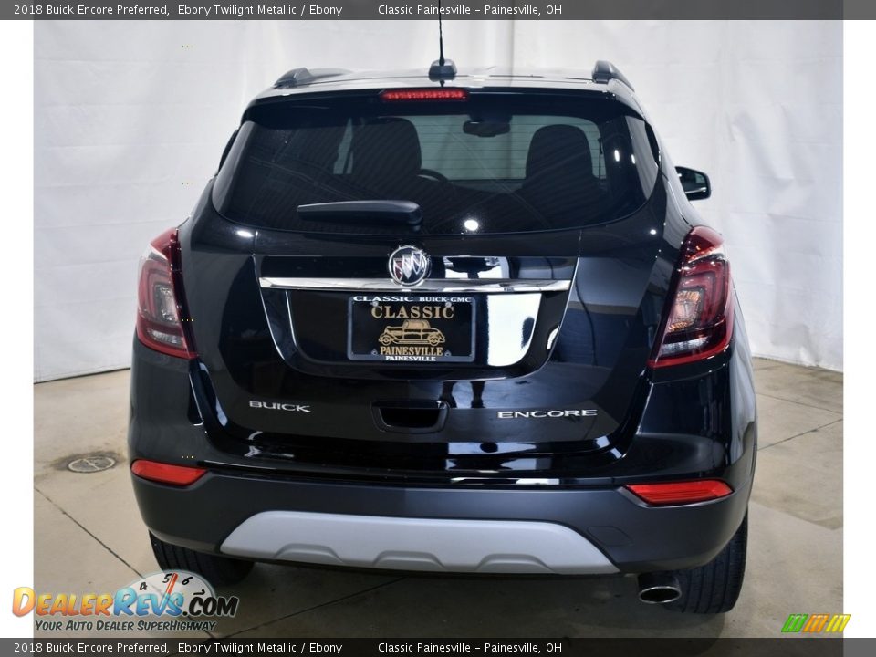 2018 Buick Encore Preferred Ebony Twilight Metallic / Ebony Photo #3