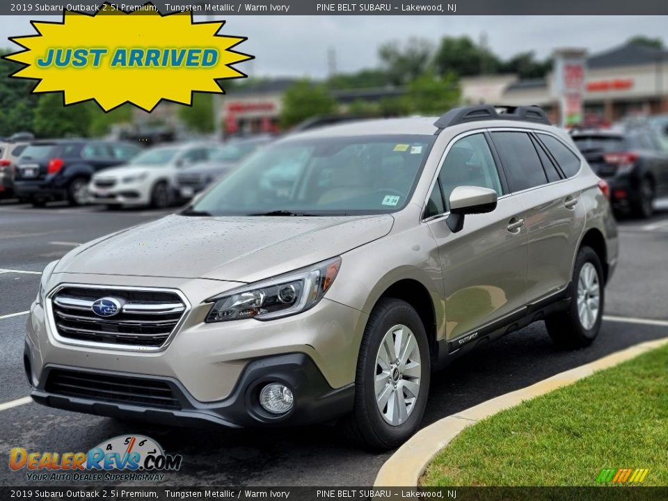 2019 Subaru Outback 2.5i Premium Tungsten Metallic / Warm Ivory Photo #1