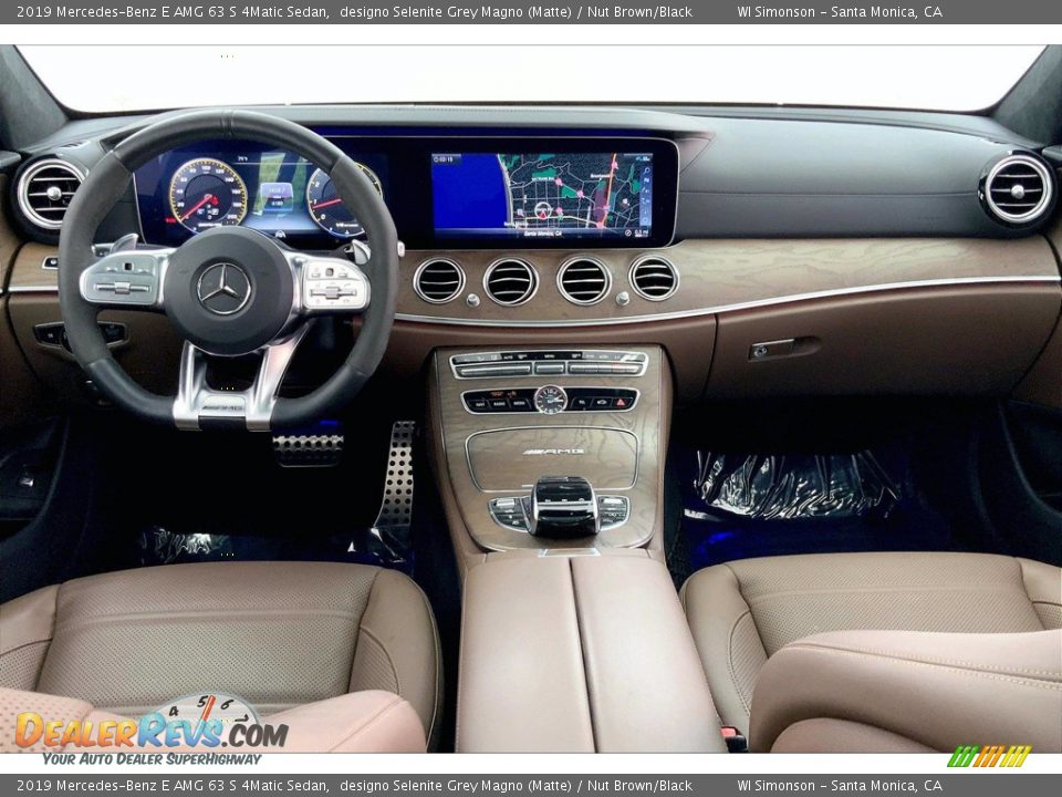 Front Seat of 2019 Mercedes-Benz E AMG 63 S 4Matic Sedan Photo #15