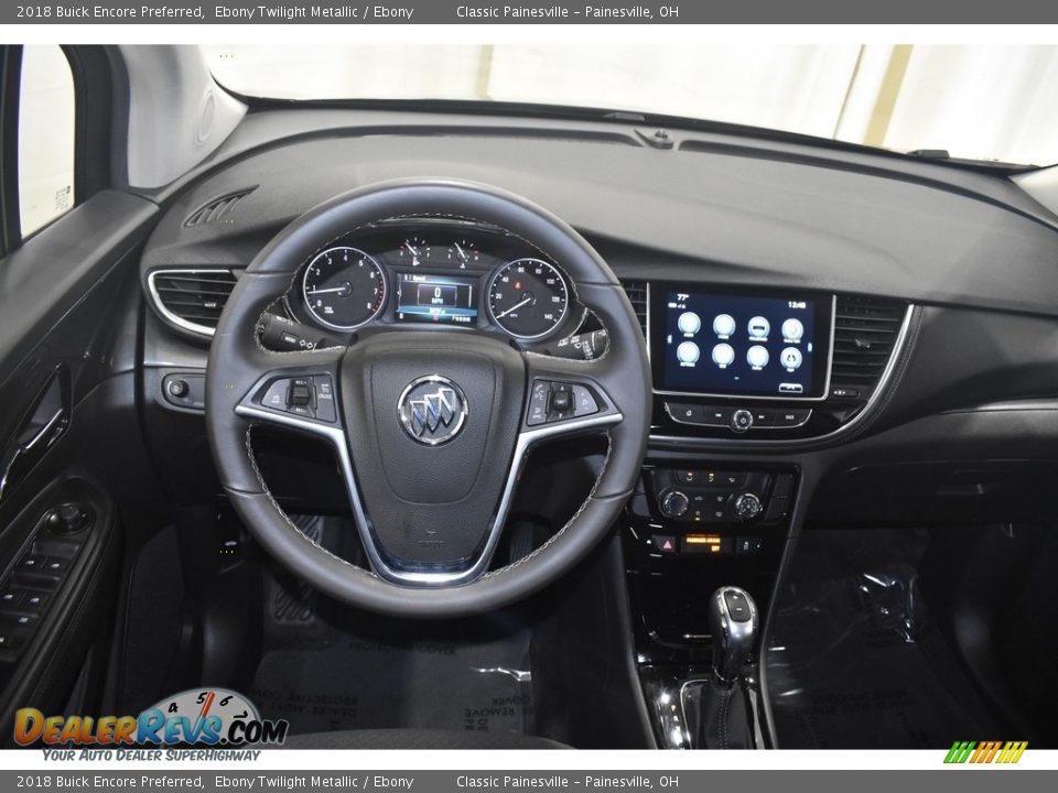 2018 Buick Encore Preferred Ebony Twilight Metallic / Ebony Photo #12